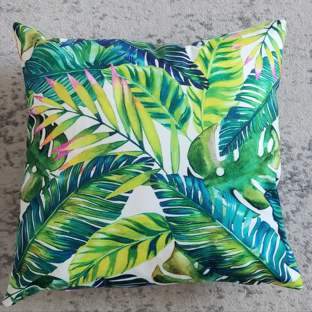 Instagram forest design pillow cover